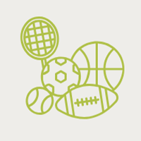 Symbol für Sport und Bewegung